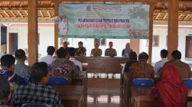 PELAKSANAAN UJIAN PENGISIAN PAMONG KALURAHAN KARANGAWEN DUKUH TLASIH DAN PANGRIPTA